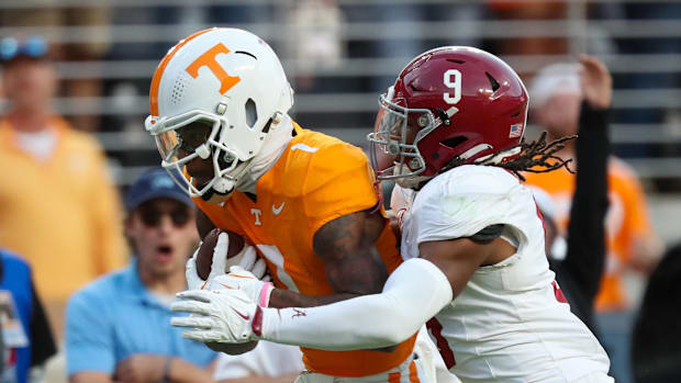 Tennessee Volunteers wide receiver Dont'e Thornton Jr. 