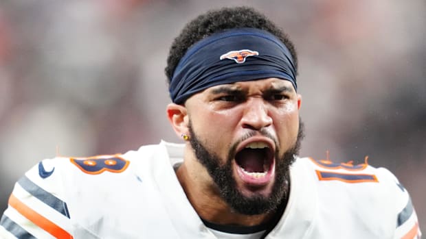 Chicago Bears quarterback Caleb Williams New York Giants  Jaxson Dart Seattle Seahawks Sam Darnold NFL USC Trojans football