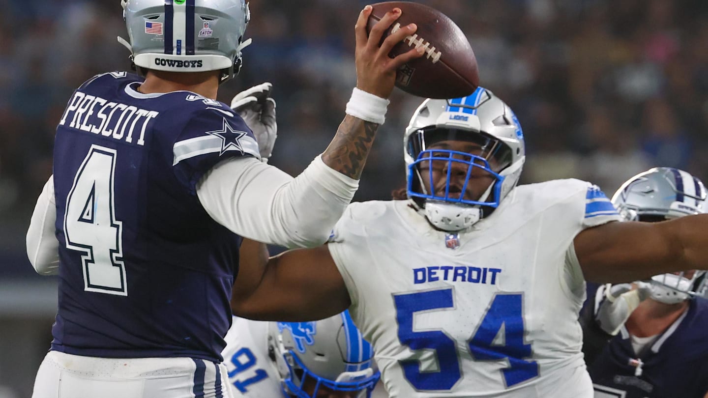 Detroit Lions Week 7 Inactives List