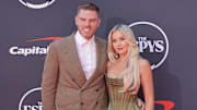 July 16, 2025: Dodgers first baseman Freddie Freeman and Chelsea Freeman attend the 2025 ESPY Awards.