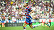 Thiago Galhardo marcou o gol que abriu caminhos para a vitória do Fortaleza