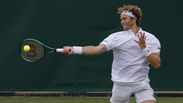 August Holmgren advanced to the third round of Wimbledon, where he lost in straight sets to Alex de Minaur.
