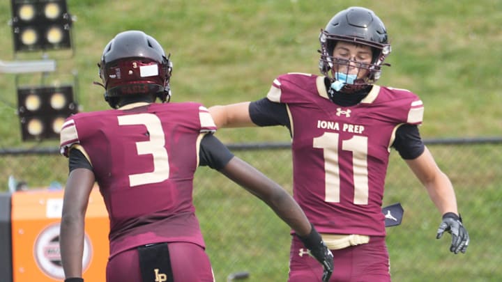 Iona Prep defeated Monsignor Farrell, 42-20, in the NYCHSFL AAA title game over the weekend.