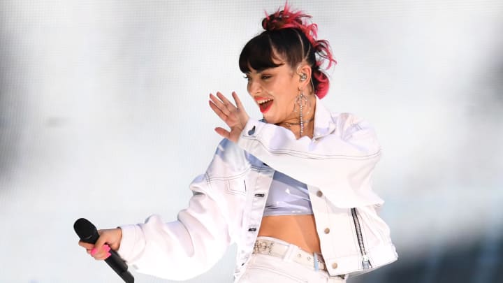 Aug 18, 2018; Miami, FL, USA; Recording artist Charli XCX performs at the Hard Rock Stadium.