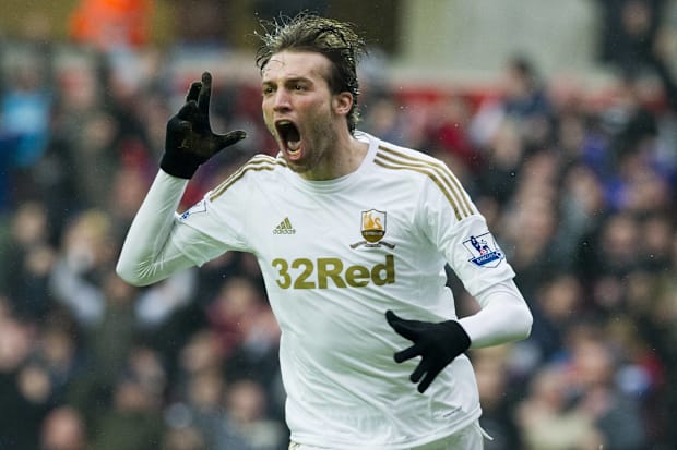 Michu's goal celebration was iconic.