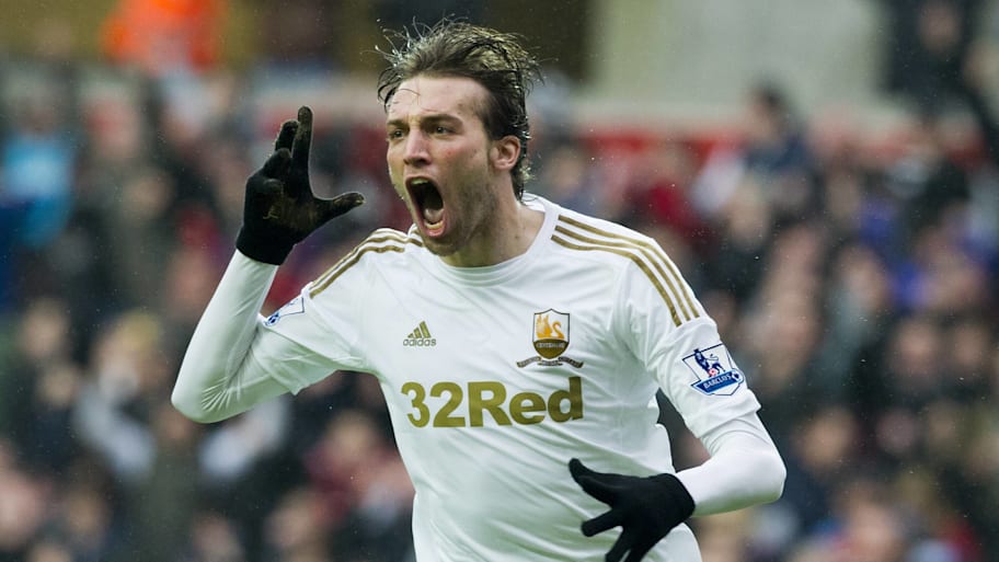 Michu's goal celebration was iconic.