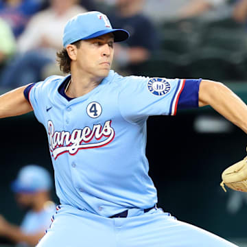 Texas Rangers starting pitcher Jacob deGrom is a great prop target on Friday.