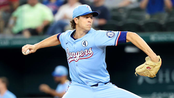 Texas Rangers starting pitcher Jacob deGrom is a great prop target on Friday. Texas Rangers starting pitcher Jacob deGrom is a great prop target on Friday.