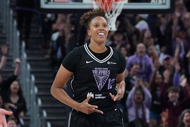 Golden State Valkyries center Iliana Rupert (12)