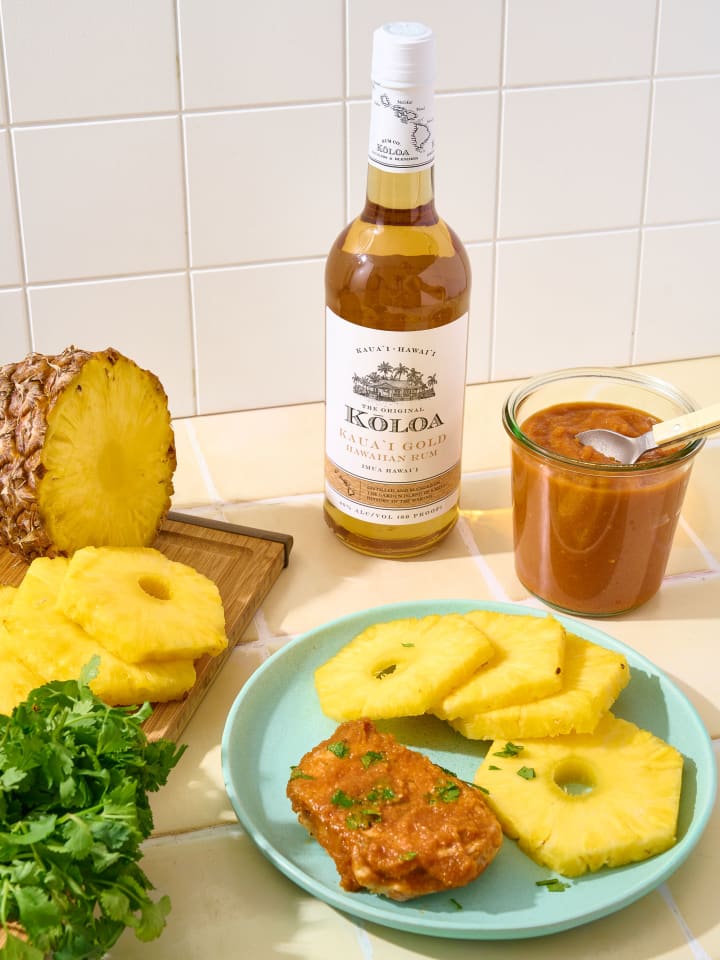 Pineapple Rum BBQ Sauce