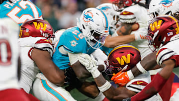 Miami Dolphins running back De'Von Achane