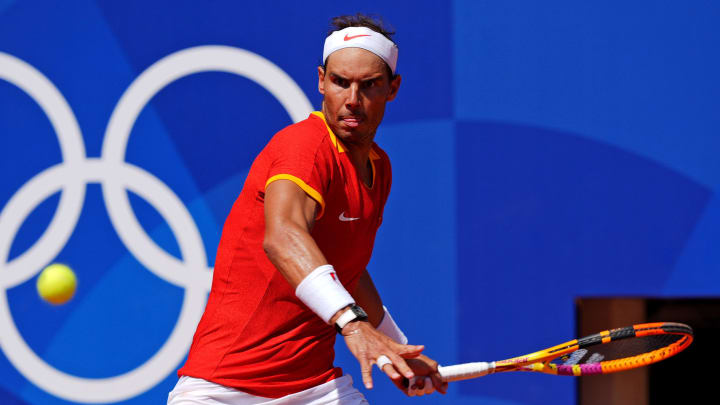 Rafael Nadal faced Novak Djokovic in the Olympics.