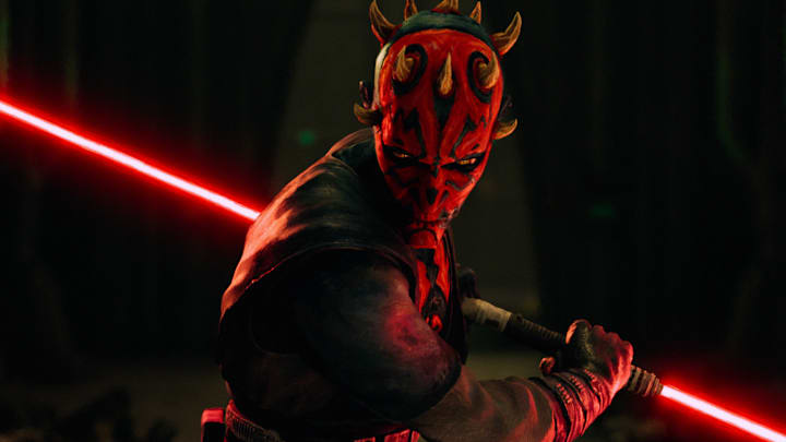 A scene still from Lucasfilm's STAR WARS: MAUL - SHADOW LORD, exclusively on Disney+. 