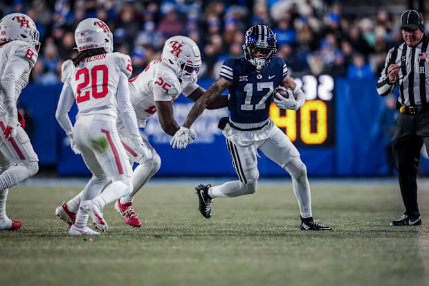 BYU wide receiver Keelan Marion against Houston