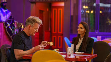 Kitchen Nightmares: L-R: Gordon Ramsay with the restaurant owner in the “Iberville Part 1” season premiere episode of Kitchen Nightmares airing Tuesday, Jan. 7 (8:00-9:00 PM ET/PT) on FOX. CR: FOX. ©2025 FOX Media LLC.