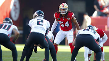 San Francisco 49ers linebacker Fred Warner (54)