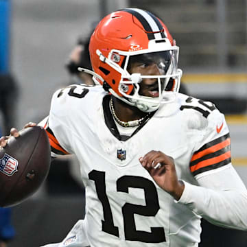 Shedeur Sanders made the most of his opportunity in his start against the Panthers during the Browns’ preseason opener.