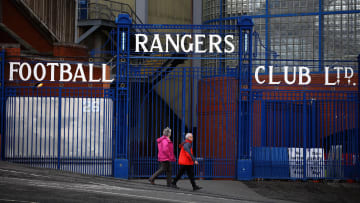 Rangers FC's Stadium Ibrox As The Club Announces Its Interim Finance Results