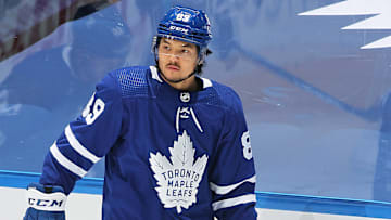 The Toronto Maple Leafs will be holding onto Nick Robertson unless the right trade comes along.