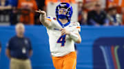 Boise State Broncos quarterback Maddux Madsen.