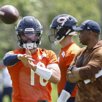 Caleb Williams' success or failure as a rookie is called by ESPN the overriding factor in determing the Bears' record. 
