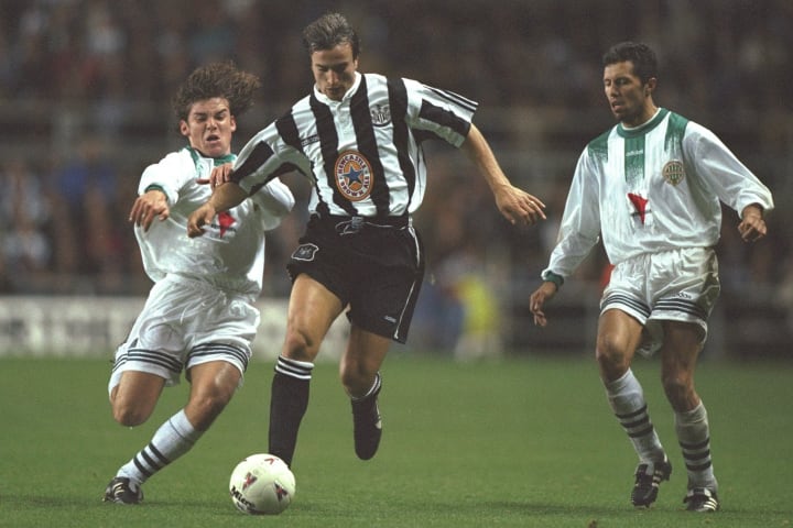 David Ginola in action