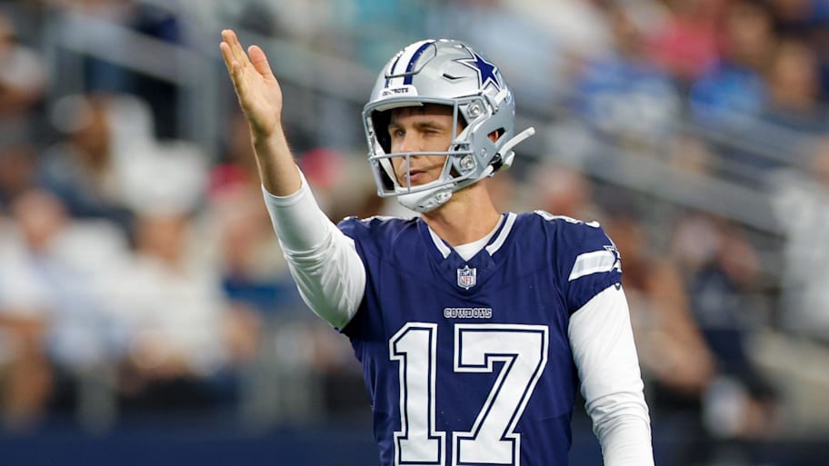 Brandon Aubrey lands on Dallas Cowboys injury report for hilarious reason