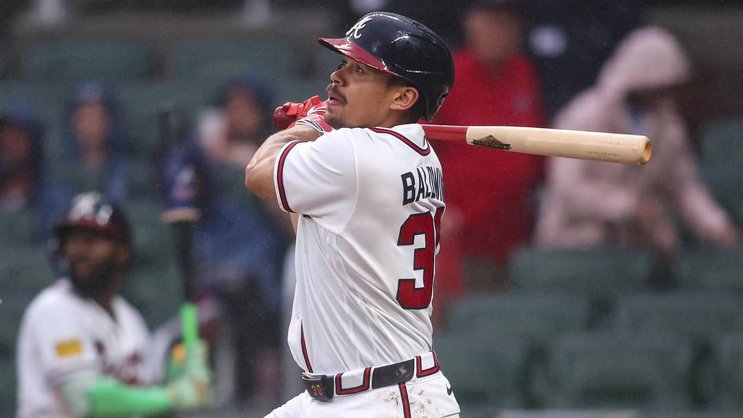 Drake Baldwin didn't miss a beat on Tuesday night Drake Baldwin didn't miss a beat on Tuesday night