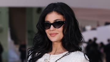 Kylie Jenner at Chanel Women's Haute-Couture Spring/Summer 2025 collection during Paris Fashion Week