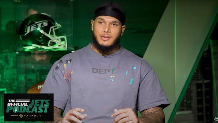 New York Jets DE Jermaine Johnson on The Official Jets Podcast. New York Jets DE Jermaine Johnson on The Official Jets Podcast.