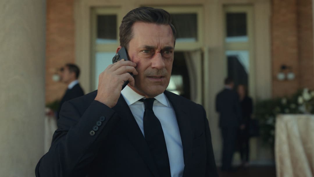 Jon Hamm in "Your Friends & Neighbors," now streaming on Apple TV+