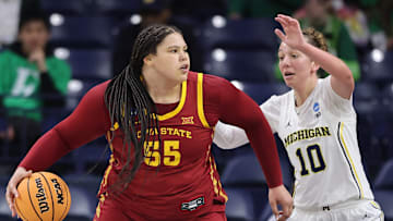Audi Crooks, Jordan Hobbs, Iowa State v Michigan