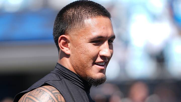 Carolina Panthers wide receiver Tetairoa McMillan 