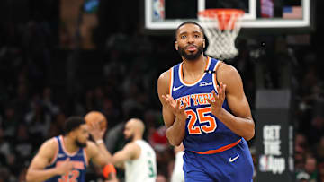 New York Knicks v Boston Celtics - Game One