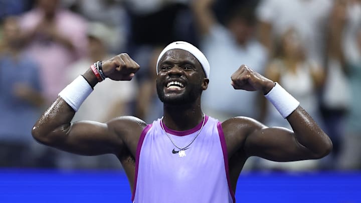 Frances Tiafoe at the US Open