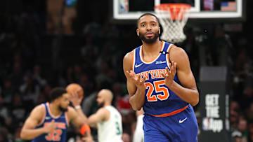 New York Knicks v Boston Celtics - Game One