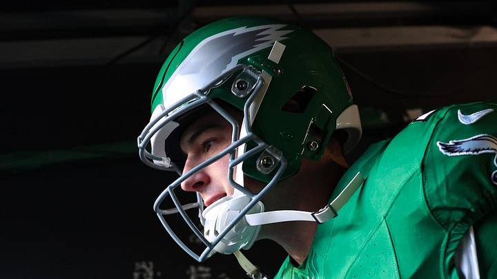 Philadelphia Eagles quarterback Tanner McKee