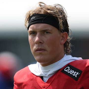 New York Giants quarterback Jaxson Dart will make his NFL debut against the Buffalo Bills in Saturday's preseason opener.