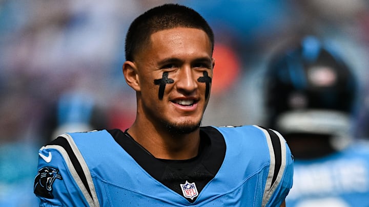 Carolina Panthers wide receiver Tetairoa McMillan