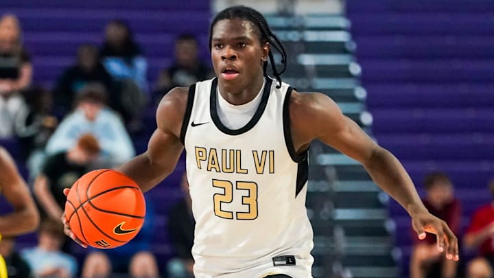 Paul VI Panthers guard Jordan Smith (23)