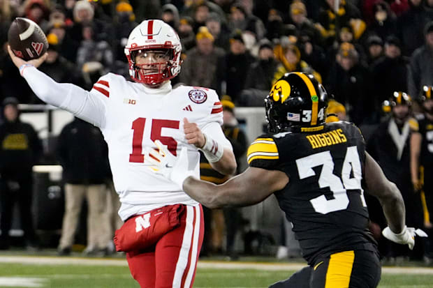 Nebraska hasn't played a true road game since Black Friday, 314 days ago.