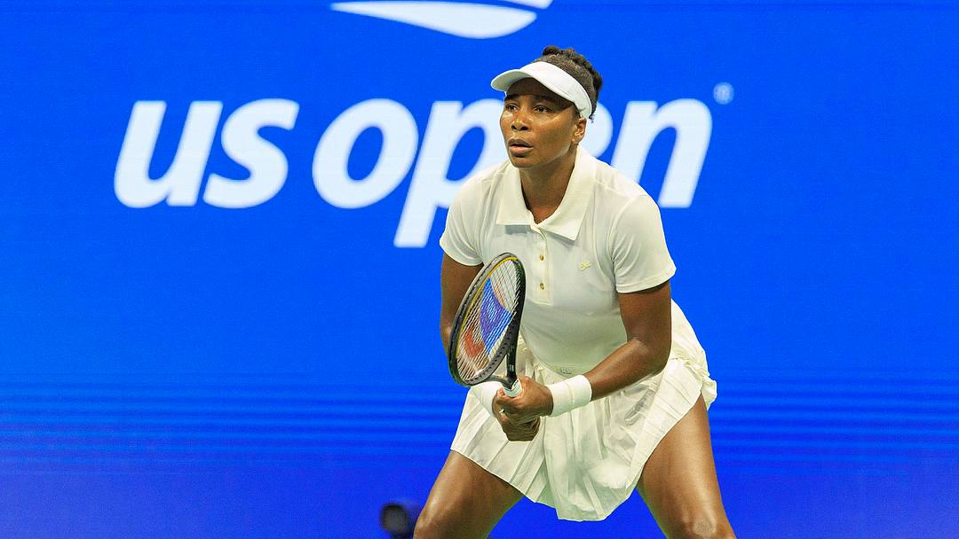 Venus Williams discussed playing doubles with her sister, Serena, at the U.S. Open.