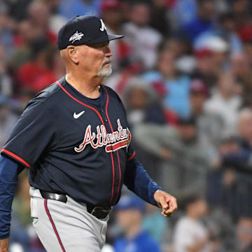 Atlanta Braves manager Brian Snitker