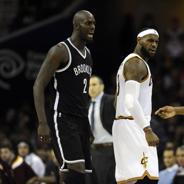 Kevin Garnett LeBron Jame