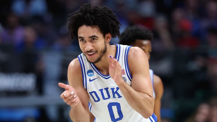 Duke Blue Devils guard Jared McCain has nearly three million followers on TikTok and is a likely first-round pick in the 2024 NBA draft.