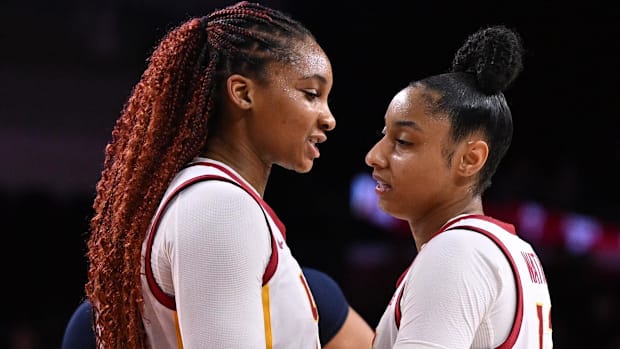 Kiki iriafen and JuJu Watkins