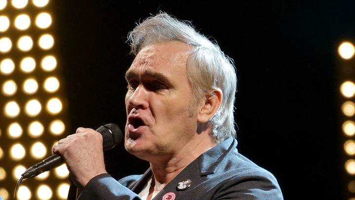 Morrissey performs at Wembley Arena