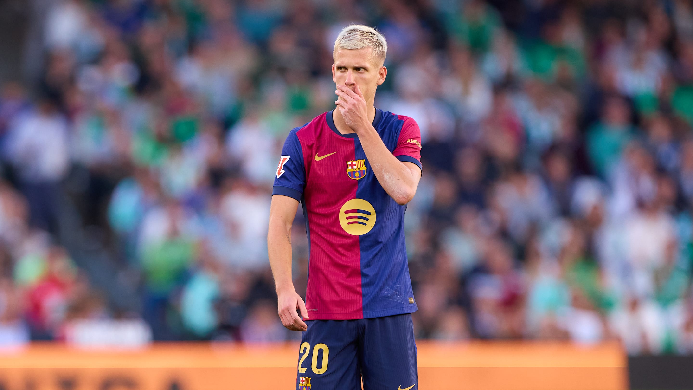 FC Barcelone : Le scénario complètement fou qui pourrait provoquer le départ de Dani Olmo en tant qu'agent libre