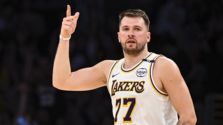  Los Angeles Lakers guard Luka Doncic is an intriguing prop target in this game.