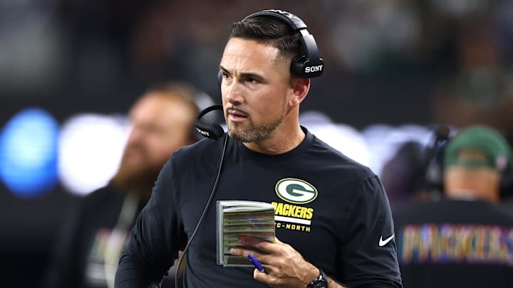 Green Bay Packers head coach Matt LaFleur